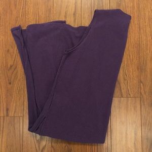 Solid purple RIBBED lularoe JOY